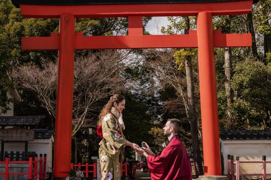 Kyoto Private Proposal Photoshoot